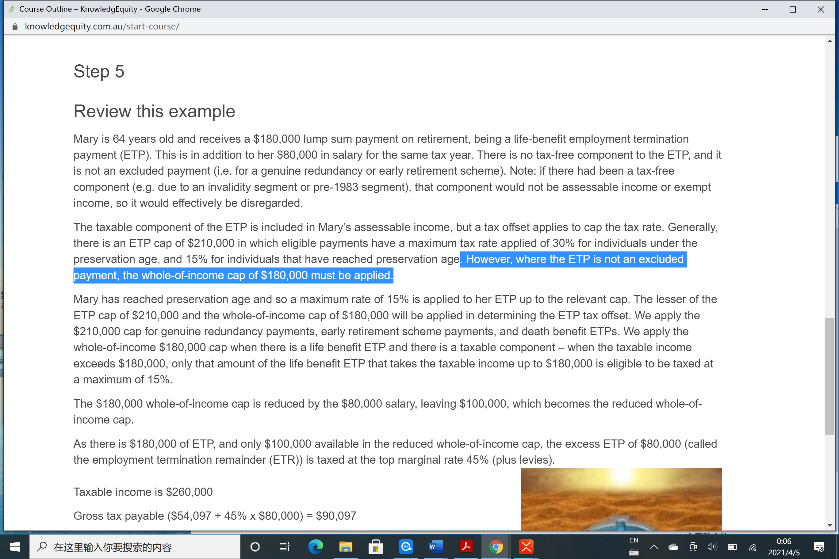 Which ETP cap should I use? KnowledgEquity